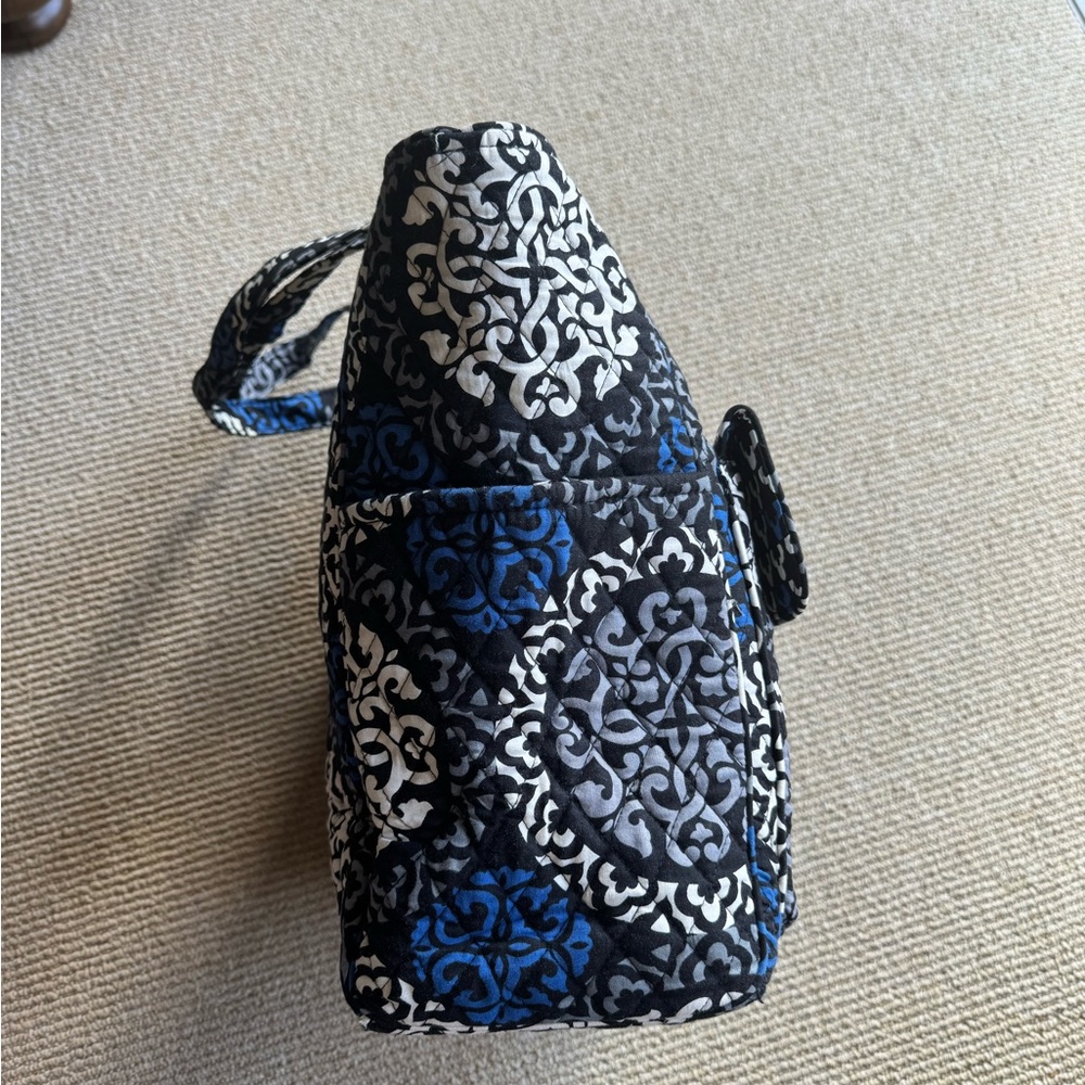 Vera Bradley Tablet Tote - Canterberry Cobalt - Picture 3 of 12